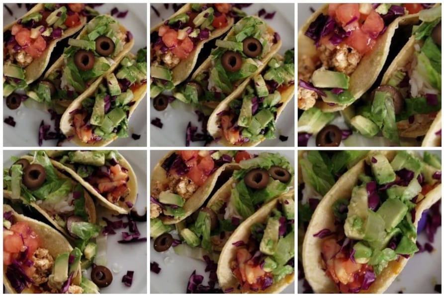 Papaya "Pulled Pork" Tacos