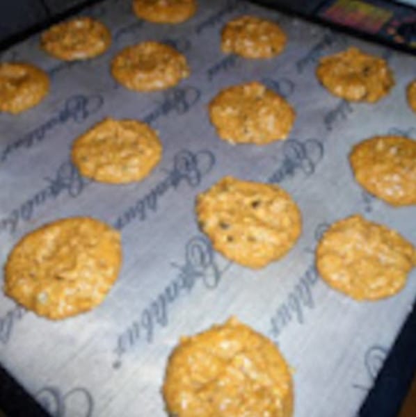 Pumpkin Spice Cookies Prep