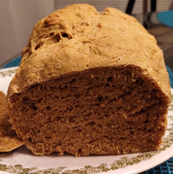 Vegan Pumpkin Spice Sandwich Bread