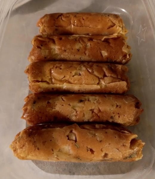 Homemade Vegan Apple Sausage