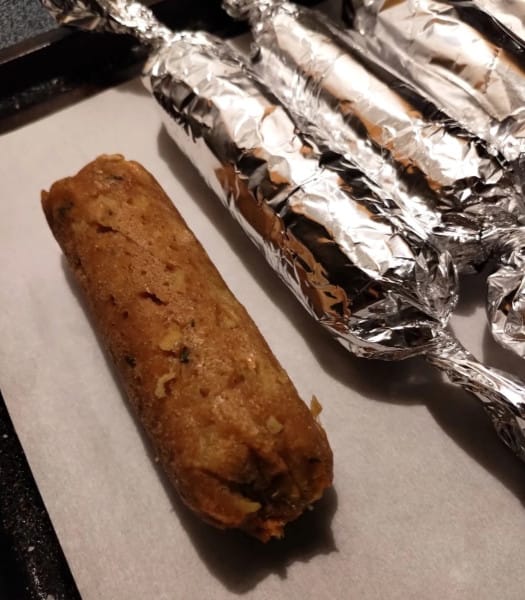 Homemade Vegan Apple Sausage