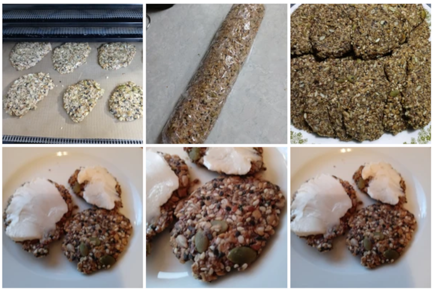 Super Seed Oat Crackers