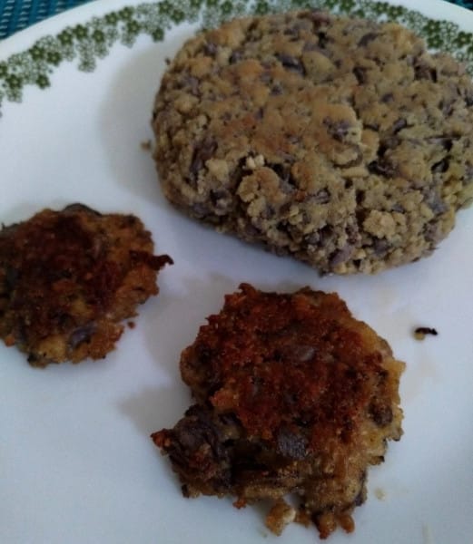 Tofu and Jackfruit Vegan Burger