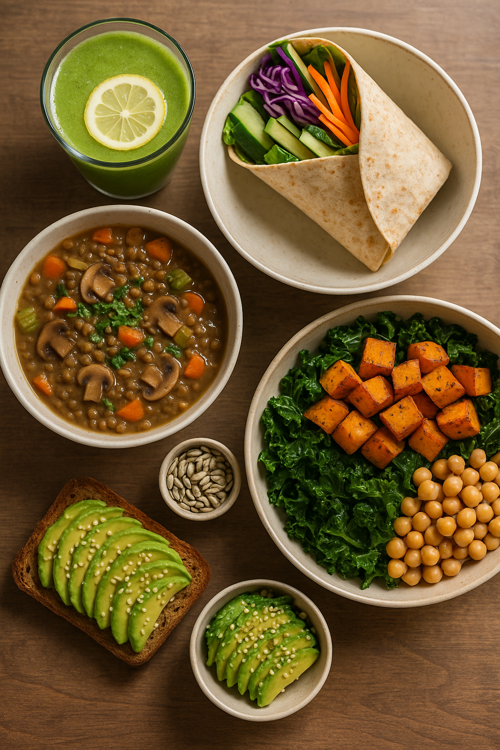 5 of my favorite easy plant-based flex meals