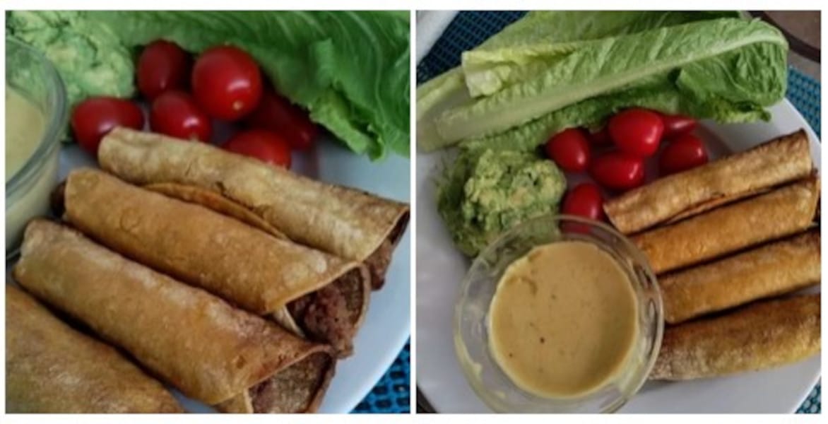 Celebrate Cinco de Mayo with Walnut-Chickpea Taquitos