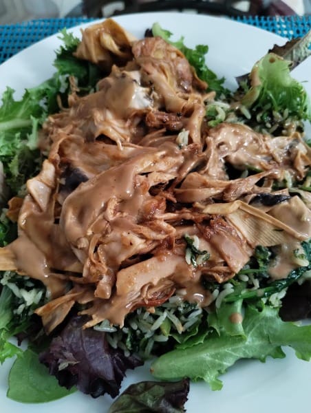 Sautéed Banana Blossom Salad