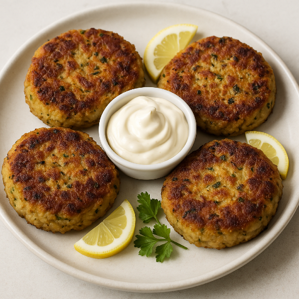 Lion’s Mane “Crab” Cakes