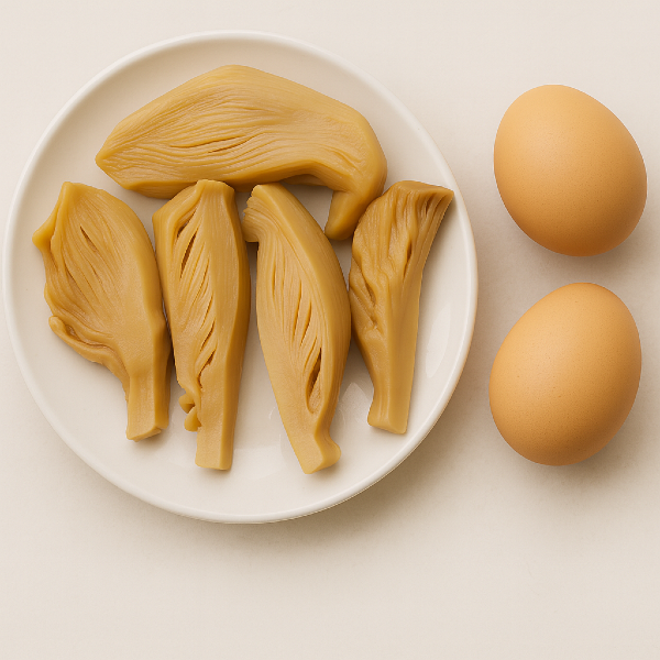 Banana Blossom and Pasteurized Brown Eggs