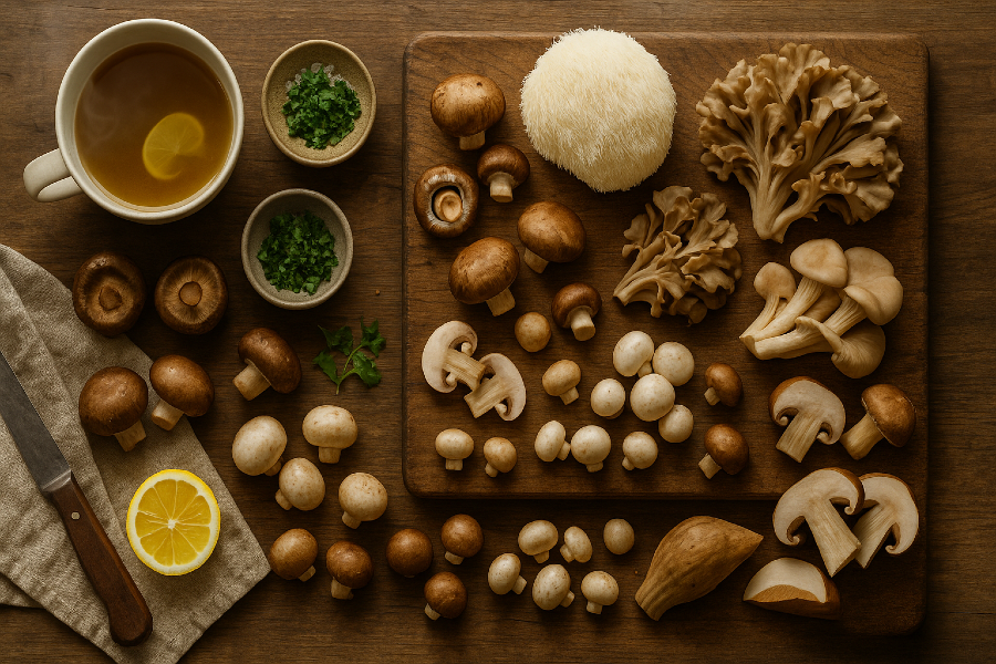 Functional mushrooms