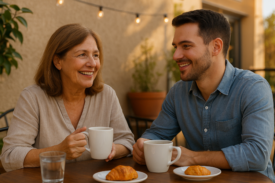 Coffee and a real conversation