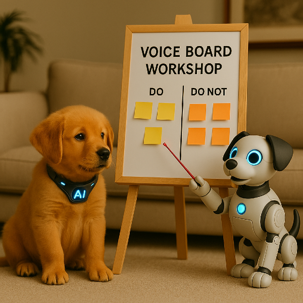 Train Your AI Puppy’s Voice