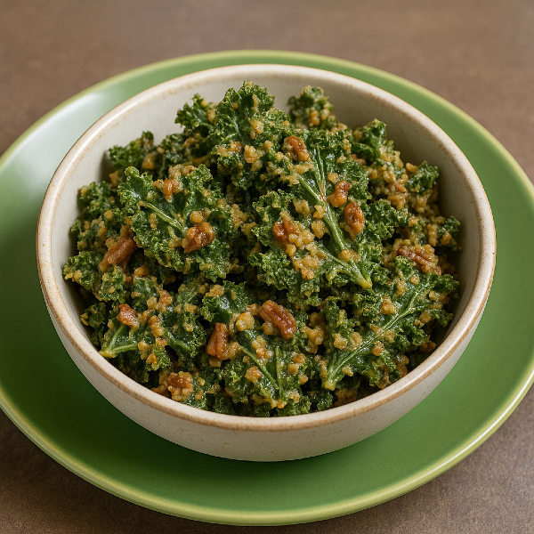 Peaches, Pralines & Cream Kale Chips