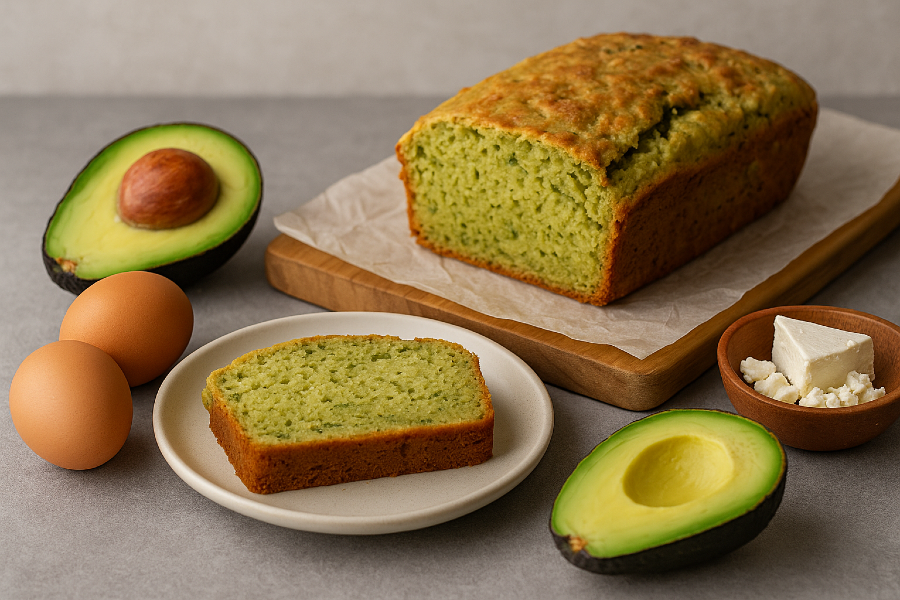Avocado Goat Cheese Bread