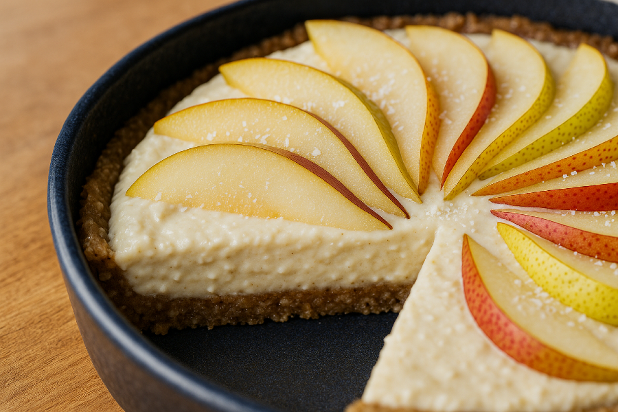 Creamy Pear Tart