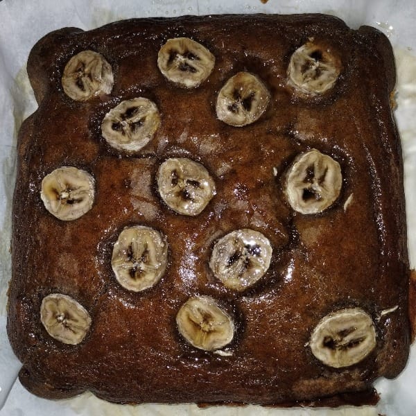 Banana Date Sheet Cake