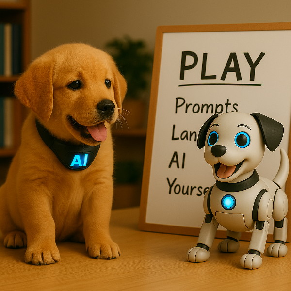 Train Your AI Puppy, Teach Your Brain