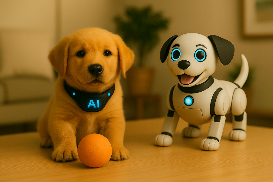 Train Your AI Puppy, Teach Your Brain