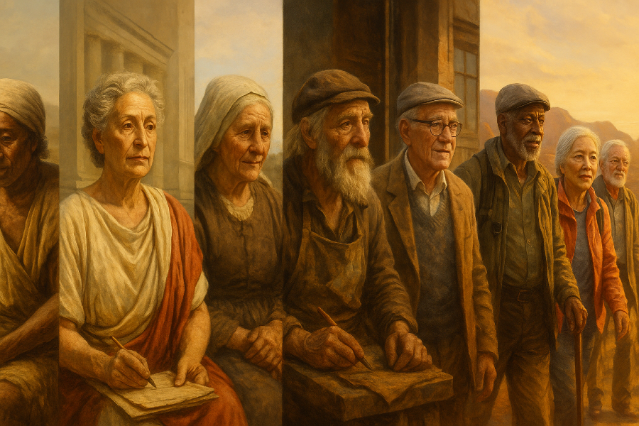 What counted as “old” across time