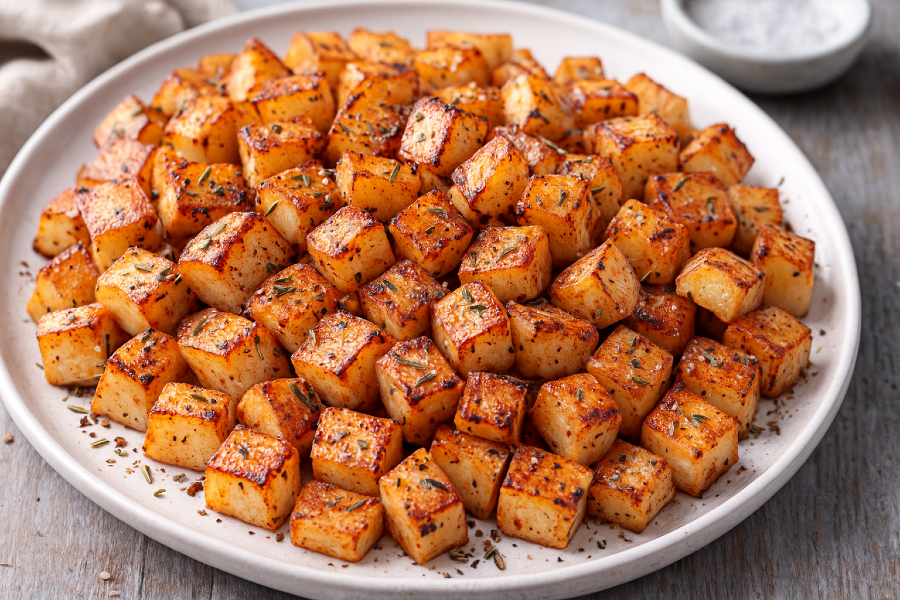 Rutabaga Home Fries (Paprika–Rosemary)