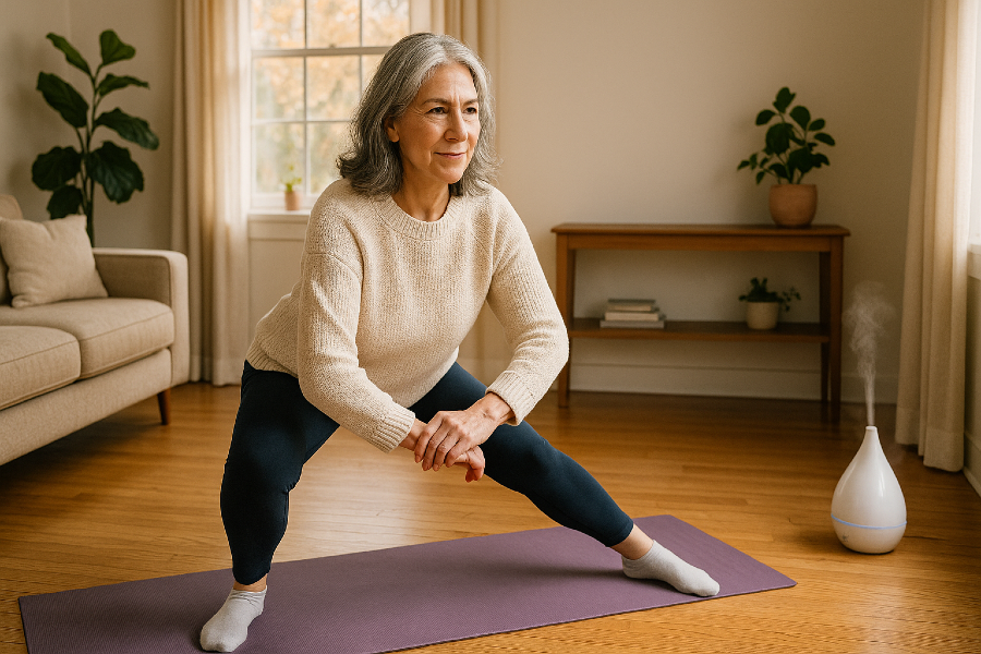 A Simple Morning Flow for Lymph and Energy