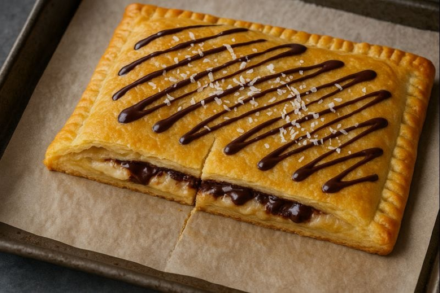 Chocolate Coconut Filled Crescents