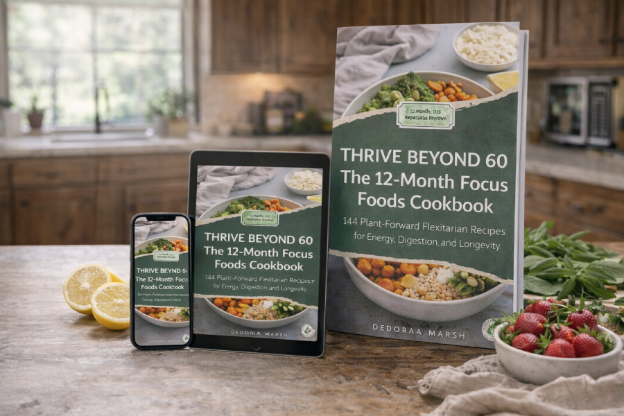 It's Here — The Thrive Beyond 60 Cookbook