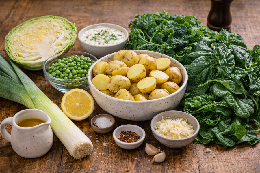 Lucky Green Skillet for St. Patrick’s Day