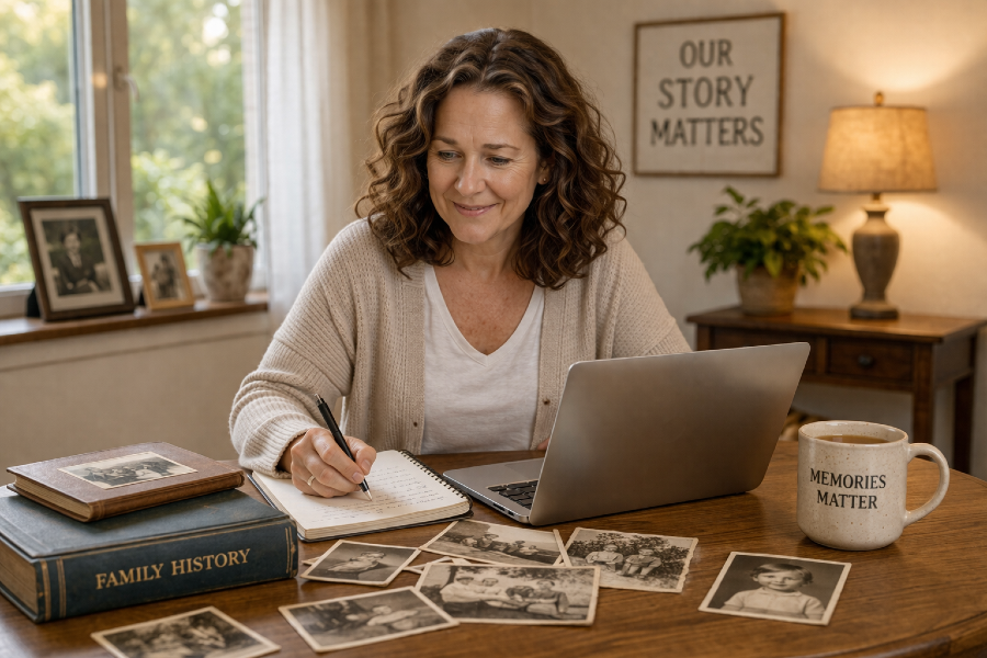 How to Use AI to Capture Your Family History