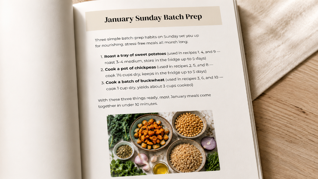 Thrive Beyond 60 — The Cookbook I Rebuilt From Scratch