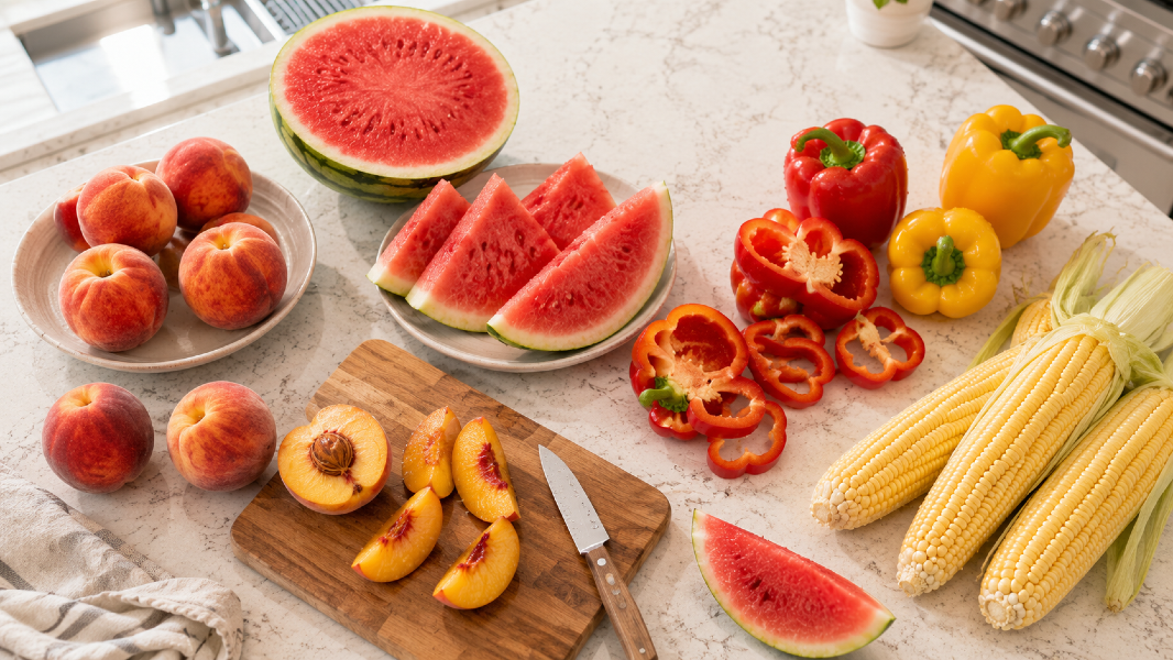 What August Produce Can Add to Healthy Aging
