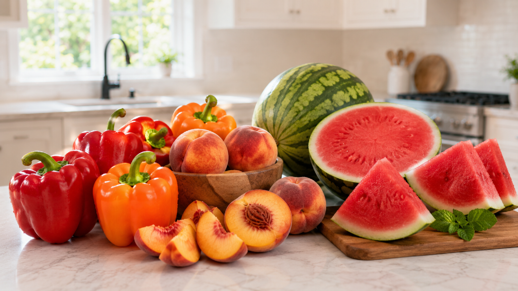 What August Produce Can Add to Healthy Aging