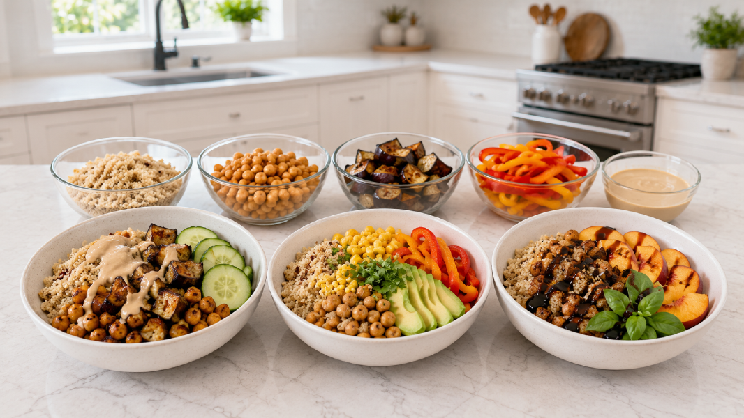 5 Mix-and-Match August Bowls You Can Make Without a Recipe