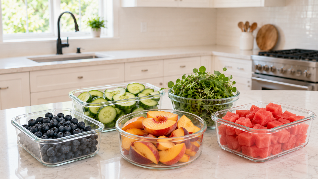 10 August Foods, 5 Simple Prep Tasks