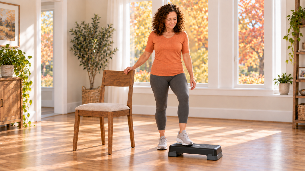 A 10-Minute Balance Routine for Safer Fall Walking
