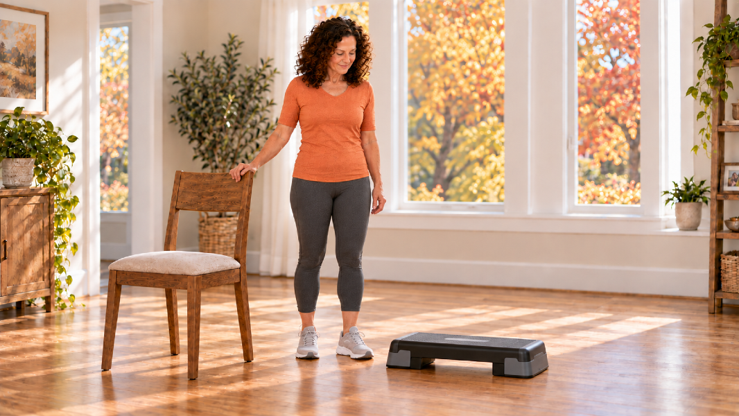 A 10-Minute Balance Routine for Safer Fall Walking