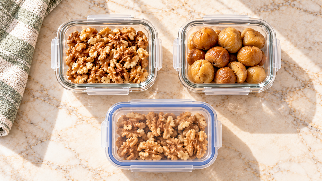 Walnuts and Chestnuts Are Not Nutritionally the Same