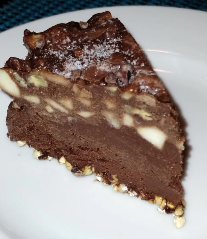 Apple Pecan Chocolate Bliss Cake