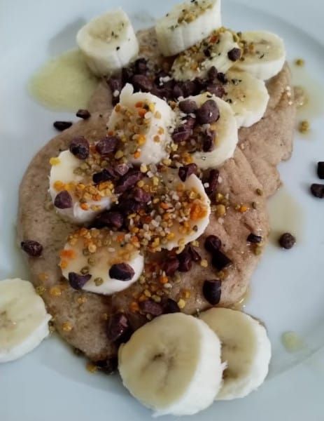 Coconut Flour Banana Pancakes