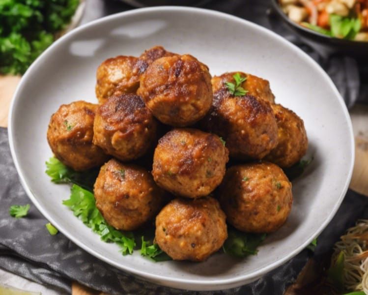 Meatless Tofu Balls