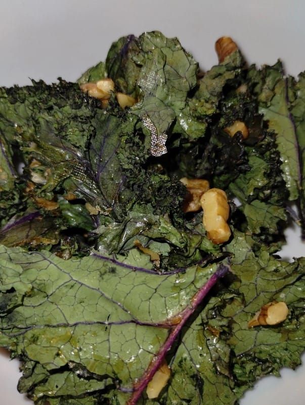 Nutty Kale Walnut Maple Chips