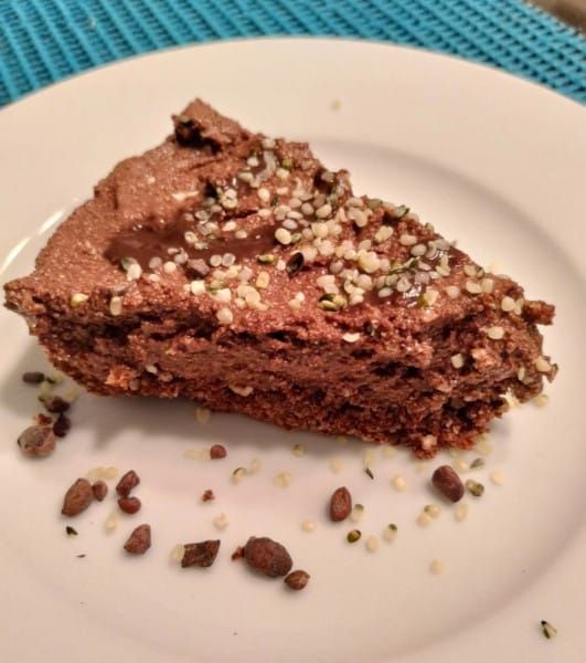 Protein Rich Cacao Mousse Pie