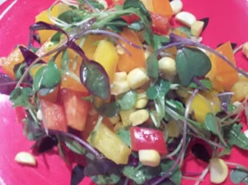 Raw Pepper Salad