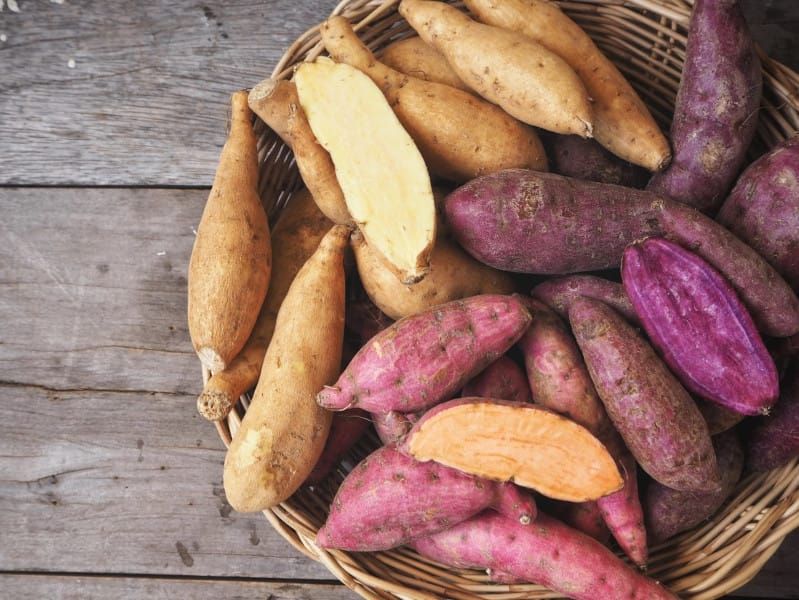 Sweet Potatoes and Yams