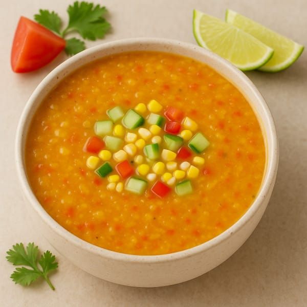 Summer Corn Gazpacho