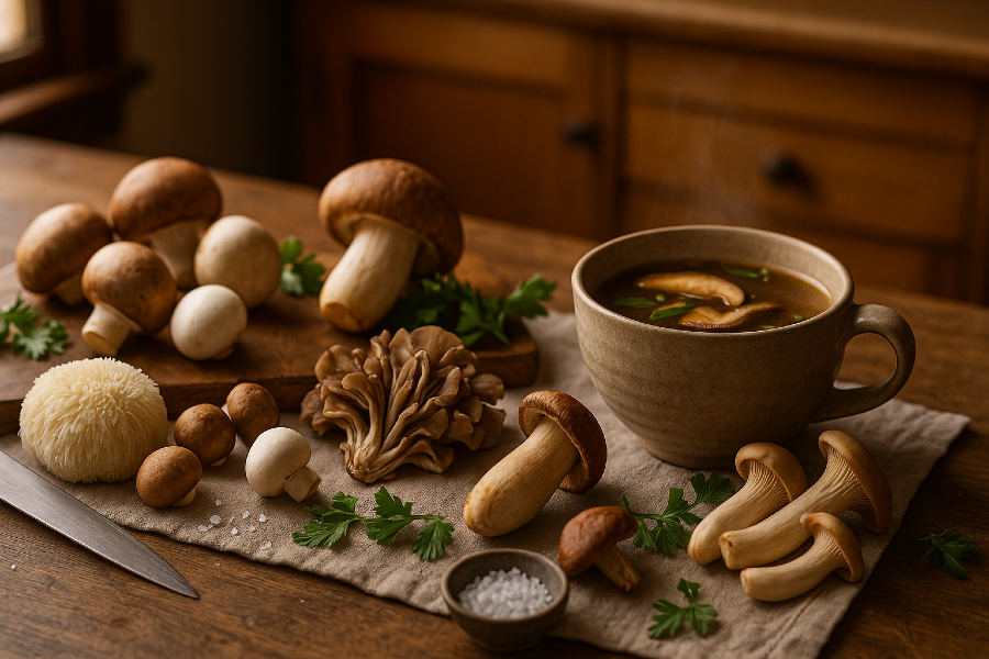 Functional mushrooms