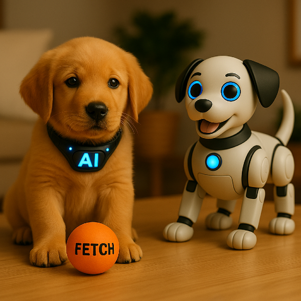 Train Your AI Puppy, Teach Your Brain