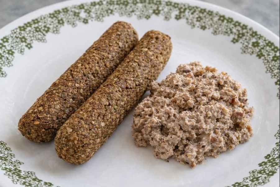 Savory Avocado Nut Sticks with Smoked Sardine Spread
