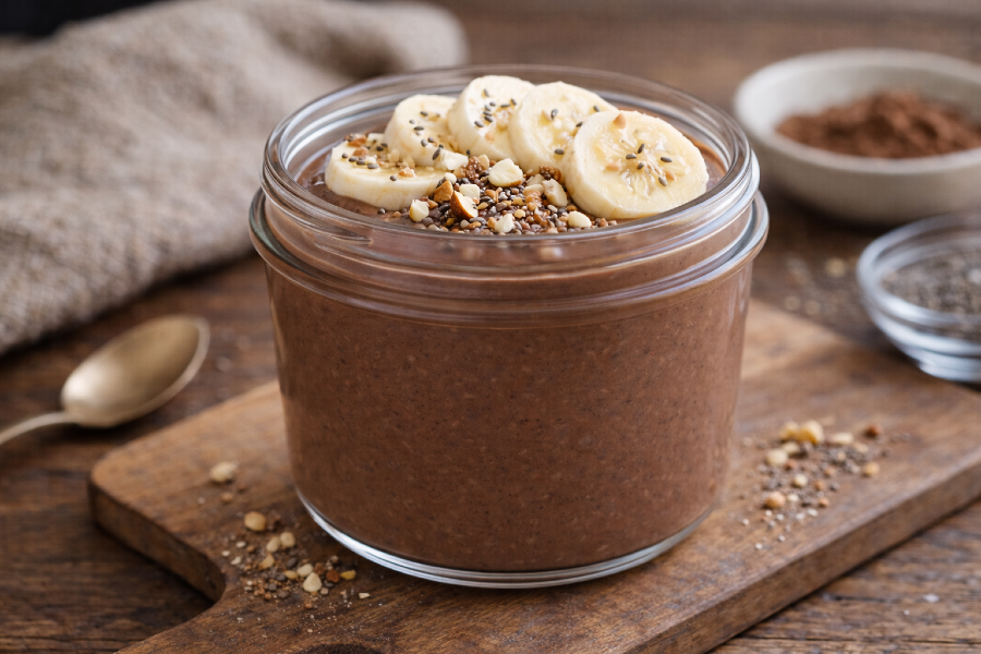 Creamy Chocolate Chia Pudding