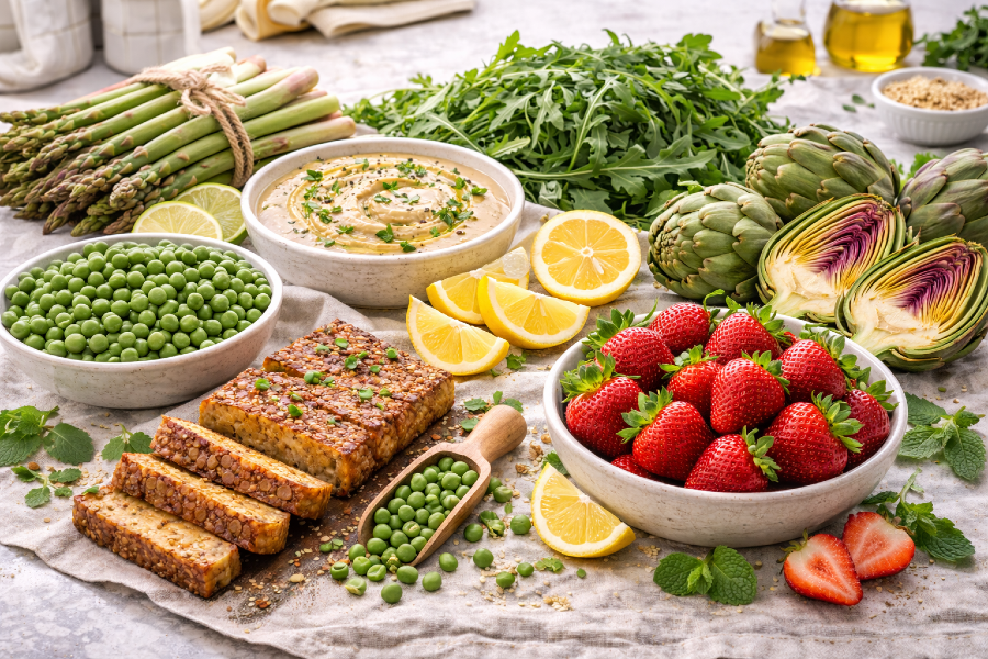 10 March Focus Foods for Healthy Aging and Fresh Spring Meals