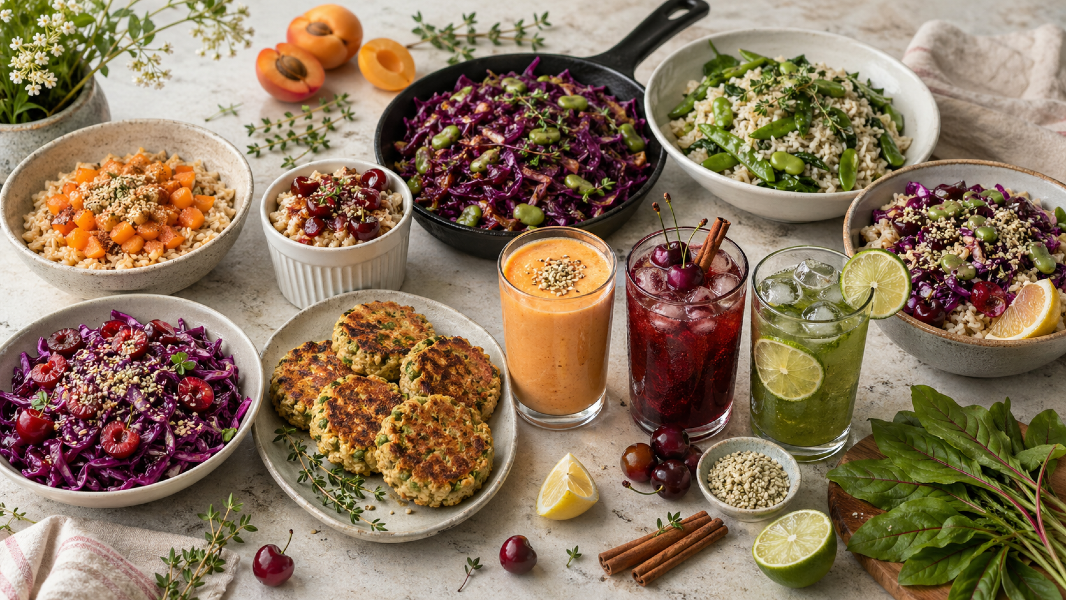 10 Simple Recipes Using My 10 May Focus Foods